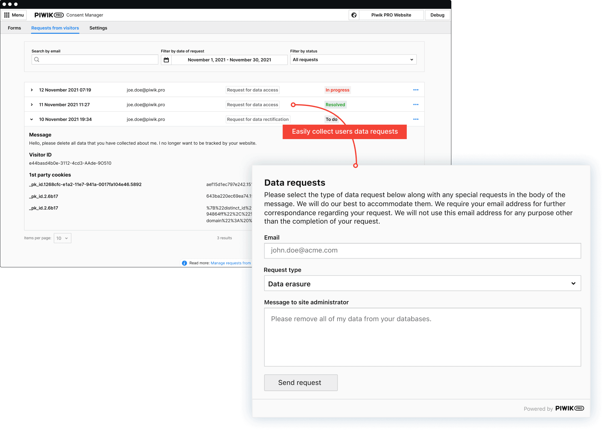 data-request-form